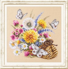 Magic Needle Stickpackung - Meadow Flowers