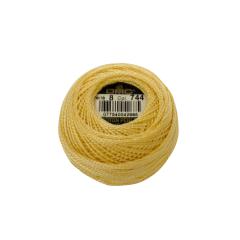 DMC Perlgarn Stärke 5 - 45 m – 744 gelb blass (Ausverkauf)