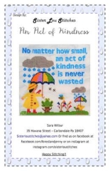 Stickvorlage Sister Lou Stitches - An Act Of Kindness