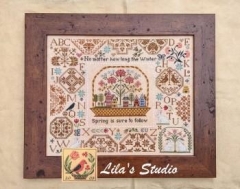 Stickvorlage Lila's Studio - Spring Quaker