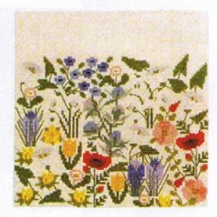 Haandarbejdets Fremme - Kissen Wildblumen