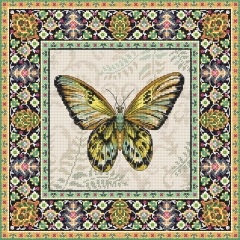 Leti Stitch Stickpackung - Vintage Butterfly