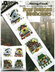 Stickvorlage Stoney Creek Collection - Four Seasons Birdhouses