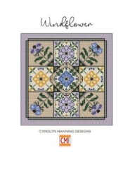 Stickvorlage CM Designs - Windflower