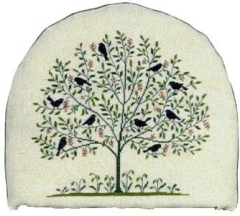 Haandarbejdets Fremme - Kaffeewärmer Vogelbaum