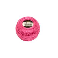 DMC Perlgarn Stärke 5 - 45 m – 602 moosbeere mittel (Ausverkauf)