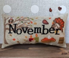 Stickvorlage Puntini Puntini - When I Think Of November