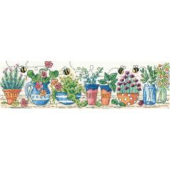 Heritage Crafts Stickpackung - Herb Garden