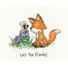 Heritage Crafts Stickpackung - Lets Bee Friends