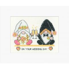 Heritage Crafts - Passepartoutkarte Wedding Day Greetings