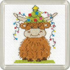 Heritage Crafts - Untersetzer Highland Christmas Lights