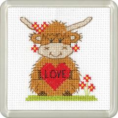 Heritage Crafts - Untersetzer Highland Love