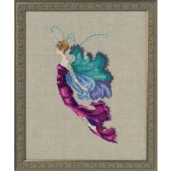 Stickvorlage Nora Corbett - Red Cabbage Sprite (Autumn Pixies)