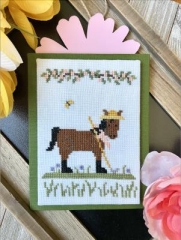 Stickvorlage Petal Pusher - Galloping Gardener