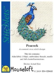 Stickpackung Mouseloft - Peacock Ø 6,4 cm