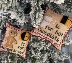Stickvorlage Romy's Creations - Christmas Alphabet - G & H
