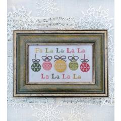 Fa La La - Hello From Liz Mathews (Stickvorlage)