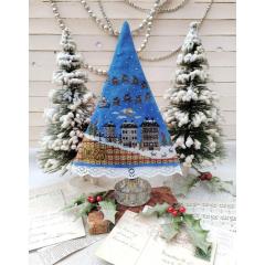 Santas Night Tree - Hello From Liz Mathews (Stickvorlage)