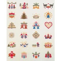 Adventskalender - Haandarbejdets Fremme (Stickpackung)