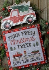 Stickvorlage New York Dreamer Christmas Tree Farm 