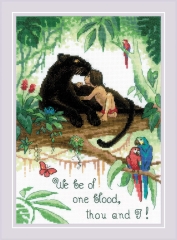 Riolis Stickpackung - We be of one blood 21x30 cm