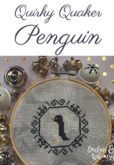 Stickvorlage Darling & Whimsy Designs - Quirky Quakers Penguin