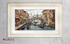 Luca-S Stickpackung - Venice 58x30 cm