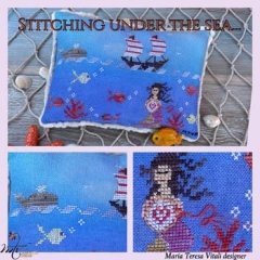 Stickvorlage MTV Designs - Stitching Under The Sea