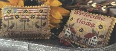 Stickvorlage Mani Di Donna - Patriotic Welcome Pillows (Ausverkauf)
