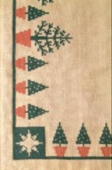 Haandarbejdets Fremme - Weihnachtsbaumdecke Tannenbäume