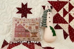 Stickvorlage Pansy Patch Quilts & Stitchery - Peppermint House