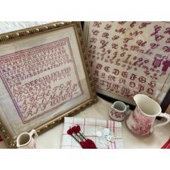 JBW Designs - Collection Of Antique Red Samplers