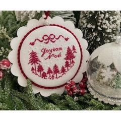 Christmas Tree Bauble - JBW Designs (Stickvorlage)