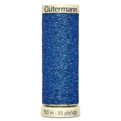 Gütermann Metalleffekt-Faden W 331 - Farbe 315 dunkelblau