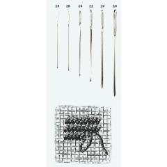 Sticknadel Stärke 18 mit Spitze - 1 Stück - John James