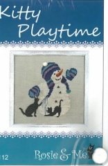 Stickvorlage Rosie & Me Creations - Kitty Playtime