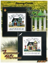 Stickvorlage Stoney Creek Collection - Spring Welcome