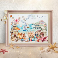 Magic Needle - Stickbild Seaside Breeze