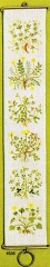 Fremme Stickpackung - Band Gelbe Blumen 15,5x85 cm