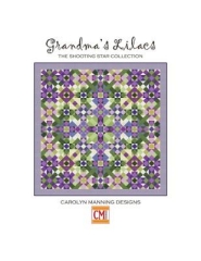 Stickvorlage CM Designs - Grandmas Lilacs