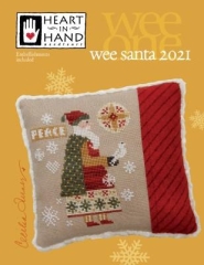 Stickvorlage Heart In Hand Needleart - Wee Santa 2021 (w/emb)