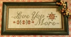 Stickvorlage Homespun Elegance Ltd - Love You More