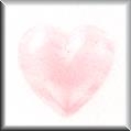 Mill Hill Glass Treasures 12102 - Large Quartz Heart Pink