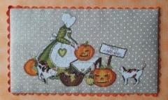 Stickvorlage Serenita Di Campagna - Zucche Di Halloween