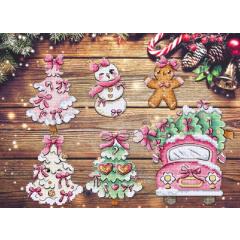 Sweetmas Ornaments - Leti Stitch (Stickpackung)