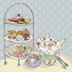 Leti Stitch - Afternoon tea (Stickvorlage)