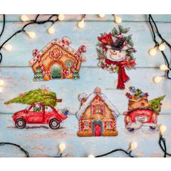 Leti Stitch - Christmas Toys Kit Nr. 4 - 5er-Pack