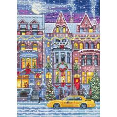 Leti Stitch - Winter Townhouse