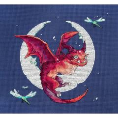 Leti Stitch Stickpackung - Dragon