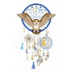 Riolis - Stickbild Owl Dreams